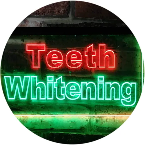 Miniatura 15 de ADVPRO Teeth Whitening Dentist Display Dual Color LED Neon Sign Blue & Red 24" x 16" st6s64-j0996-br