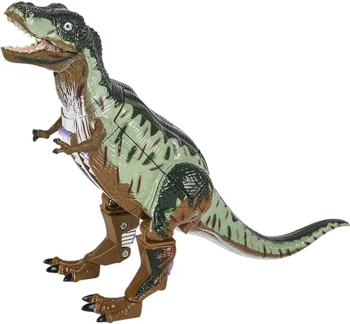 Miniatura 5 de Safari Discovery Expedition - Tiranosaurio transformador de T-Rex a robot de juguete ~ Figura de acción de 5 pulgadas ~ Gran regalo para niños