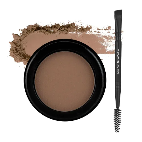 Miniatura 10 de Billion Dollar Brows Polvo de cejas para color de cejas durante todo el día y fácil extracción, gris pardo - libre de crueldad Topo