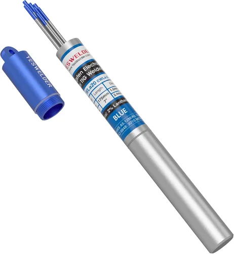 Miniatura 16 de YESWELDER - Electrodo de tungsteno para soldadura TIG, ceriado al 2%, de 1/16 x 7 pulgadas (gris, WC20/EWCe-2), paquete de 10
