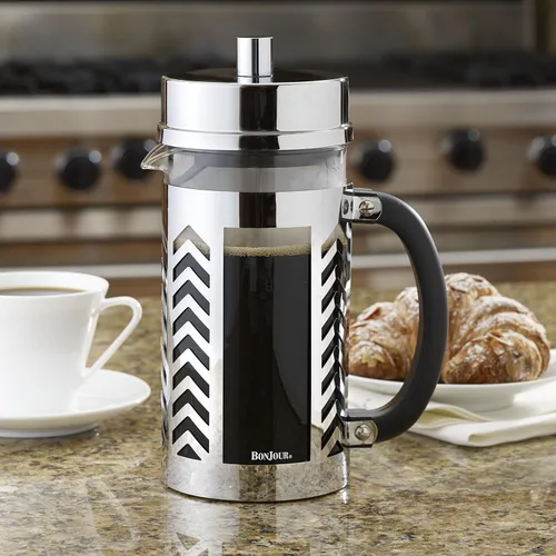 Miniatura 5 de BonJour Prensa francesa de café, 33.8 oz, vidrio Glass