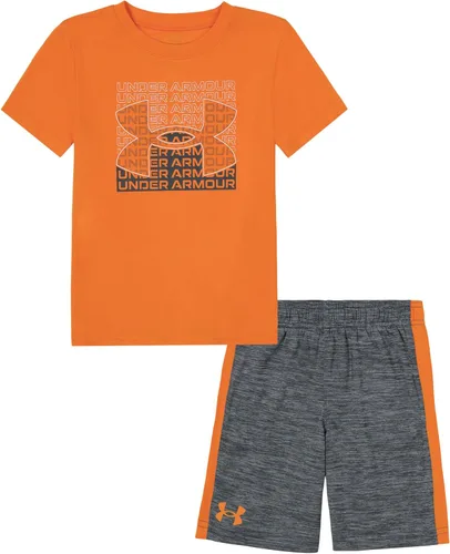 Miniatura 141 de Under Armour baby-girls Ua Terrazzo Leopard Heart SetShort Set