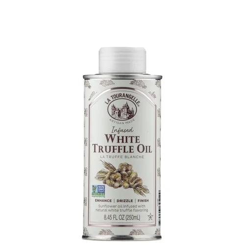 La Tourangelle, Aceite de trufa blanca, sabor terroso gourmet complejo para rociar sobre pasta, palomitas de maíz, verduras, papas, sopa y más, 8.45