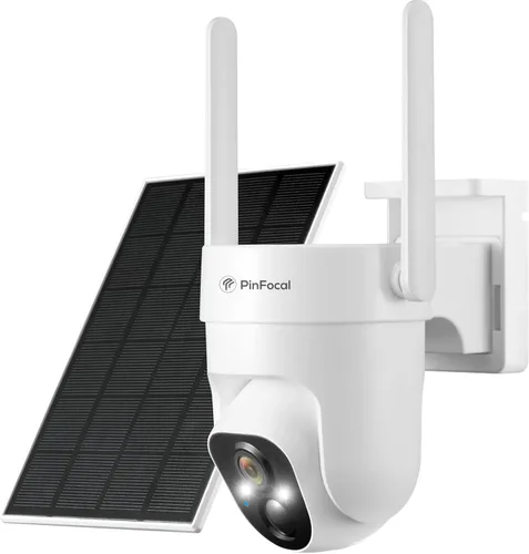 Miniatura 10 de Cámara de seguridad celular 4G LTE inalámbrica para exteriores, no necesita WiFi, visión nocturna a color 2K, panorámica/inclinación de 360°