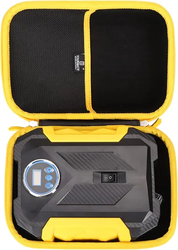 Tourmate Funda rígida compatible con compresor de aire digital Carsun para bomba de auto, inflador de neumáticos portátil con luz LED DC 12V (solo