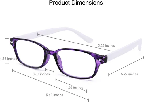 Miniatura 4 de Paquete de 5 lentes de lectura de plástico para mujer