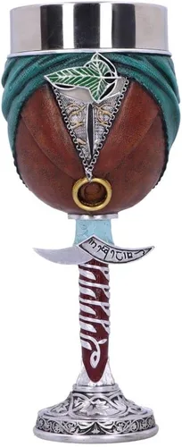 Miniatura 8 de Nemesis Now Aragorn - Copa de Lord of the Rings - Vaso temático pintado a mano, perfecto coleccionable para los fanáticos y entusiastas de LOTR