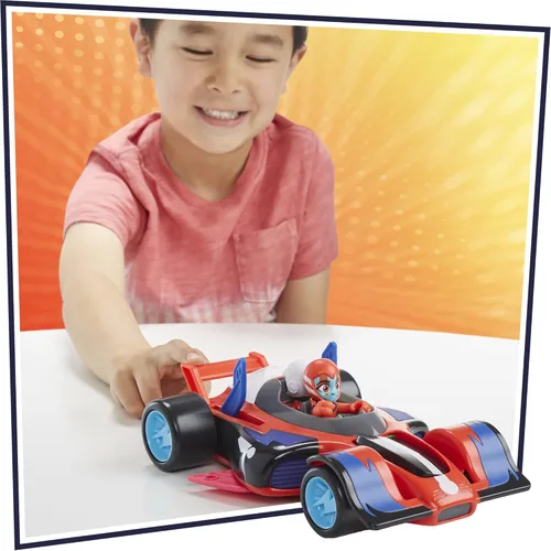 Miniatura 5 de PJ Masks Animal Power Flash Cruiser, auto de juguete de conversión con luces, sonidos y figura de acción, juguetes de superhéroe, juguetes