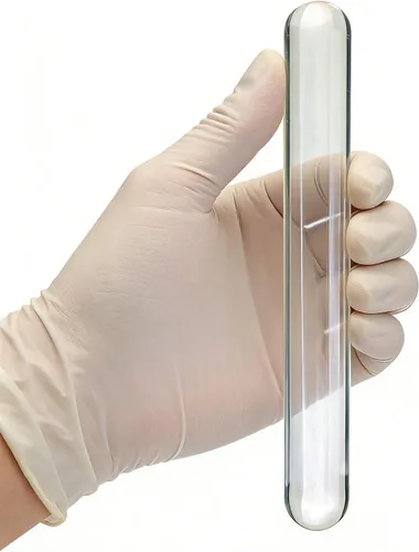 Miniatura 7 de Enchufe anal de vidrio grande, consolador de vidrio grande con tapón anal anal, juguetes sexuales transparente y liso, consolador de doble extremo
