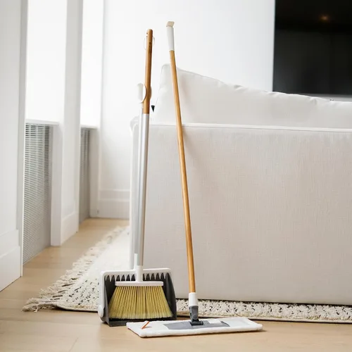 Miniatura 4 de Full Circle Mighty Mop - Cabezal de microfibra 2 en 1, color blanco
