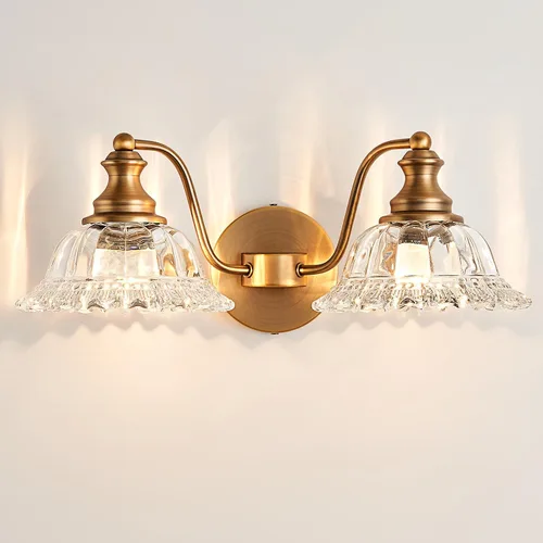 Miniatura 42 de XIEDUN Apliques de Pared Vintage Apliques de Pared de Latón 1 Luz Lámparas de Pared para Sala de Estar