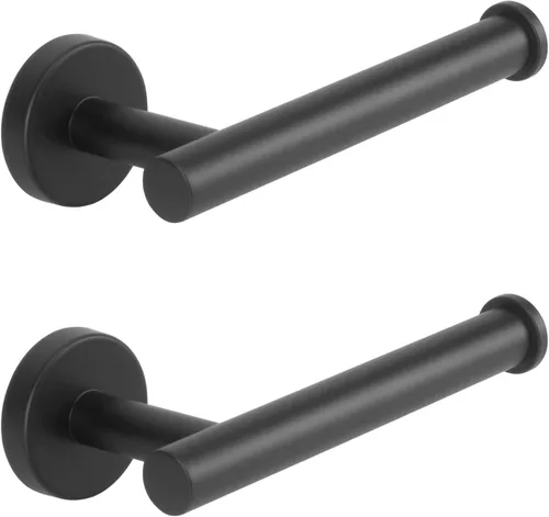 Miniatura 19 de NearMoon Portarrollos de papel higiénico para baño, acero inoxidable premium SUS304 a prueba de óxido, soporte para rollo de papel higiénico montado