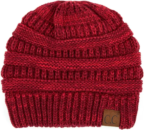 Miniatura 221 de C.C Trendy Warm Chunky Soft Stretch Cable Knit Beanie