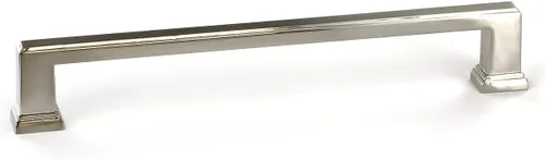 Miniatura 10 de Richelieu Hardware BP79596180 Mirabel Collection - Tirador de transición de níquel pulido de 3 3/4 pulgadas (3.780 in) de centro a centro