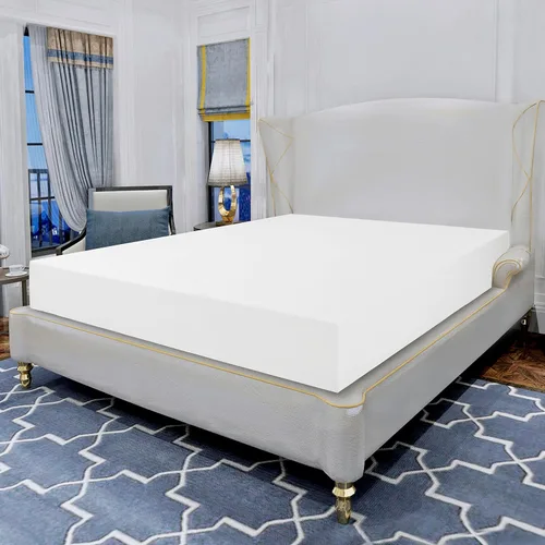 Miniatura 18 de Elegant Comfort Lujosa sábana bajera de 1500 hilos de calidad egipcia resistente a las arrugas, 1 pieza, elástico en todo el contorno, bolsillo
