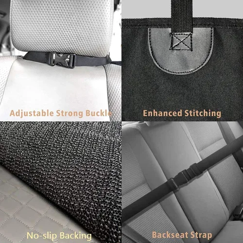 Miniatura 7 de F-color Forro de Carga SUV para Perros - Forro de Carga para Mascotas Impermeable, Cómoda Cubierta de Carga para Perros con Protector de Solapa