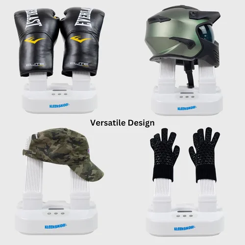 Miniatura 7 de KLEENSKOR Secador de zapatos para botas, guantes, manoplas, casco y secado de zapatos, calentador automático eléctrico con soplador de calor