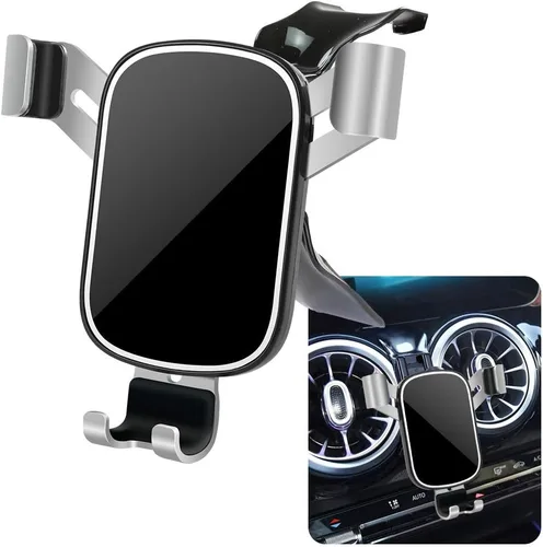 LUNQIN - Soporte para teléfono de coche para Mercedes Benz Clase GLB 2020 2021 2022 2023 2024 2025 GLB250 AMG 35 4Matic y Benz EQB 2022-2025 250+