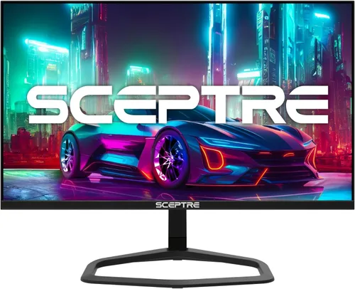 Sceptre Nuevo monitor para juegos de 24.5 pulgadas 240+Hz 1ms DisplayPort x2 HDMI x2 100% sRGB AMD FreeSync Premium Altavoces integrados, negro