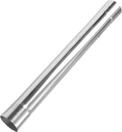 Motoforti 2 "OD tubo recto tubo T304 acero inoxidable DIY tubo de coche personalizado tubería 18 pulgadas longitud doble expansión extremos pulido