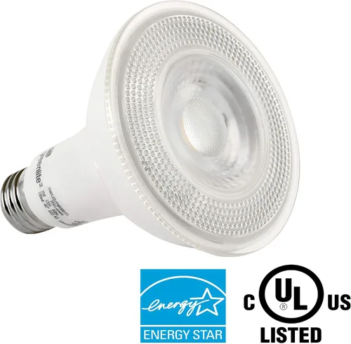 Miniatura 3 de Greenlite Bombilla LED PAR30 de cuello largo regulable, 11 W (equivalente a 75 W), 850 lúmenes, 2700 K blanco suave, interior/exterior, resistente a