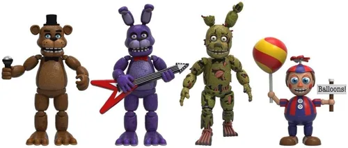 Paquete de 4 figuras de "Five Nights at Freddy's" (set 2) 2 pulgadas de Funko
