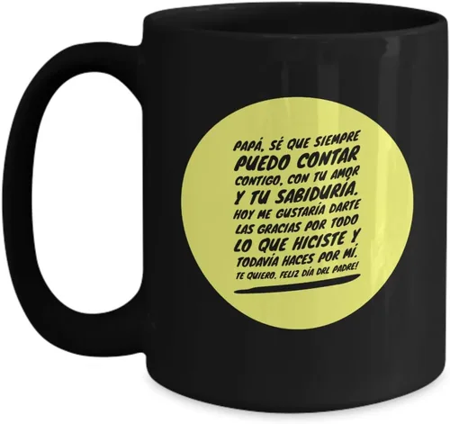 Miniatura 3 de Regalo Para Papa Taza de Café Padre Vaso, taza de café divertidas, tazas personalizadas, taza de café inspiradoras, taza con mensajes positivos.