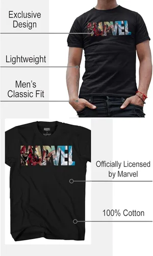 Miniatura 2 de Marvel Iron Man Logo Fill - Camiseta gráfica para adultos