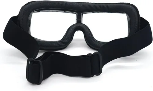 Miniatura 8 de Gafas de Motocicleta Vintage Antiarañazos Gafas de Scooter Esquí para Hombres Mujeres Adultos