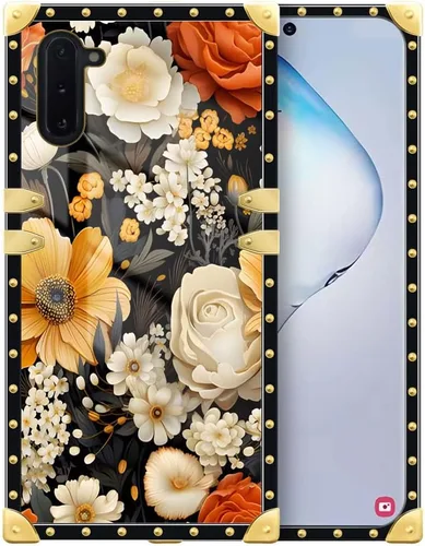 Miniatura 13 de DAIZAG Funda compatible con Samsung Galaxy Note 10 Plus, decoración dorada de mujer de fe, funda protectora de TPU suave antiarañazos
