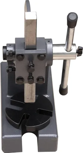 Miniatura 3 de KAKA INDUSTRIAL Prensa de eje, prensa manual de eje de 0.5 toneladas, altura ajustable de hasta 3.5 pulgadas, cuerpo soldado con placa de acero