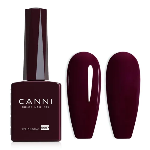 Miniatura 52 de CANNI - Esmalte de uñas de gel rosa claro - 1 unidad de 0.5 onzas, color rosa bebé, color rosa pálido de alto brillo, esmalte de uñas con remojo UV