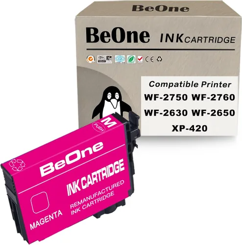 Miniatura 9 de BeOne Cartuchos de tinta remanufacturados de repuesto para Epson 220XL 220 XL T220 T220XL para usar con impresora Workforce WF-2630 WF-2650 WF-2660