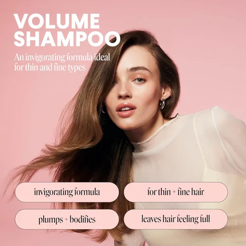 Miniatura 2 de MONDAY HAIRCARE VOLUME Champú con colágeno hidrolizado y aceite de macadamia para cabello fino, fino y plano, 12.0 fl oz