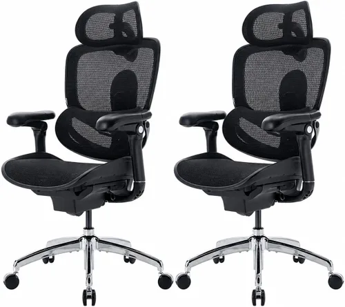 Miniatura 17 de SIHOO Doro C300 Pro V2 - Silla de oficina ergonómica sin reposapiés, soporte adaptativo de cuerpo completo, reposabrazos 8D y malla transpirable