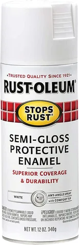 Miniatura 30 de Rust-Oleum 285092 - Pintura en aerosol para prevención del óxido, 12 onzas, transparente satinado Satinado claro