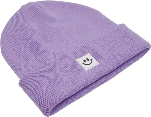 Miniatura 2 de MaxNova Knit Beanie Hat with Smile Face for MenWomen