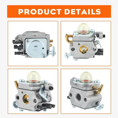 Miniatura 9 de Hipa Carburador PB-2100 para Echo PB2100 PB 2100 ES-2100 ES2100 PB-2155 Soplador de hojas Zama C1U-K42 C1U-K42A C1U-K42B Kit de mantenimiento