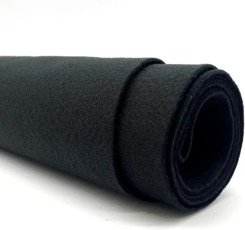 Miniatura 9 de Ice Fabrics - Tela de fieltro para manualidades por yarda - 72 pulgadas de ancho y 1.6 mm de grosor, fieltro acrílico verde manzana suave y duradero