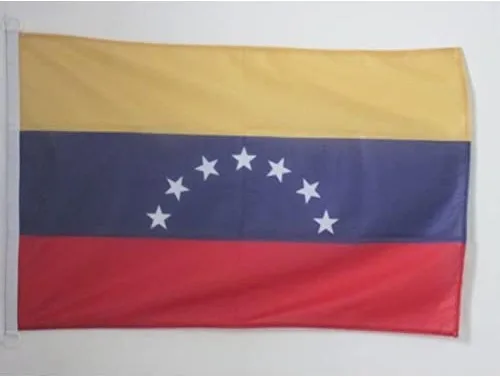 Miniatura 203 de Bandera Náutica Venezuela 18'' x 12'' - Banderas Venezolanas 11.8 x 17.7 in - Banner 12x18 in para barco - AZ FLAG