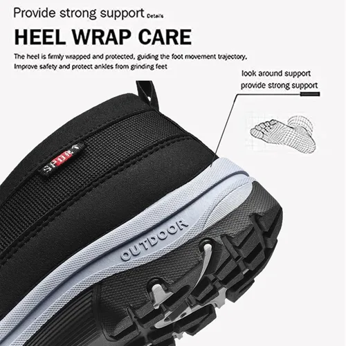 Miniatura 5 de Zapatos ortopédicos transpirables de viaje, CNA Trop para hombres, zapatos ortopédicos ligeros, antideslizantes, cómodos, informales, para caminar