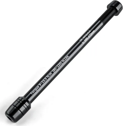 Ejes pasantes de 12 mm para entrenadores de bicicleta - Adaptador de eje pasante M12 x 1.0/1.5/1.75 para fijación de rueda trasera en entrenador -
