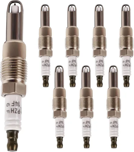 Miniatura 7 de Juego de 8 bujías platino SP515 SP546 compatibles con Ford Expedition F150 F250 Super Duty Lincoln 5.4L 6.8L V8 V10