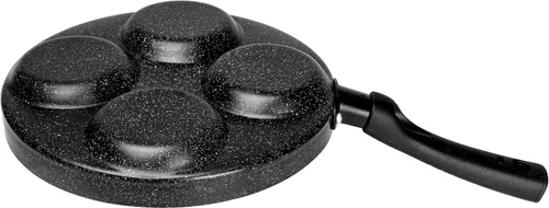 Miniatura 6 de MyLifeUNIT Sartén de aluminio para huevos de 4 tazas, sartén antiadherente para huevos