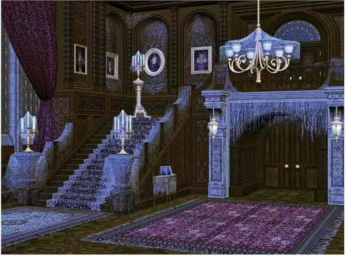 Allenjoy Telón de fondo de casa embrujada de Halloween de 8 x 6 pies para la Edad Media, retro, espeluznante, tela de araña desierta, decoración de