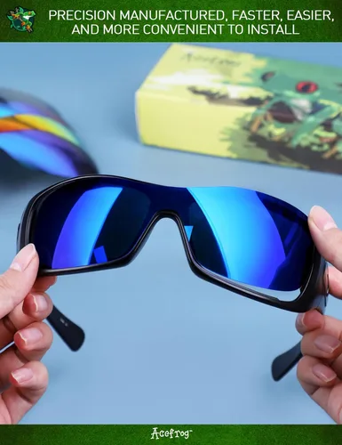 Miniatura 7 de 4 pares de lentes polarizadas de repuesto para gafas de sol Oakley Oil Rig de ajuste perfecto, inastillables, antiarañazos, paquete económico