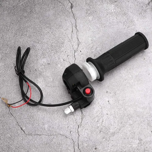 Miniatura 5 de Acelerador de motocros,Cable de agarre del acelerador del acelerador, empuñaduras del acelerador con interruptor de parada para manillar de moto 47