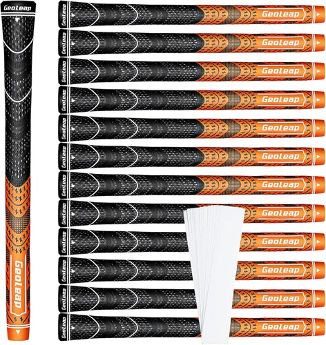 Miniatura 28 de Geoleap Golf Grips Set of 13- Grips with Tapes and Grips with All Repair Kits for Choice,Hybrid Golf Club Grips All Weather Contral, High Feedback &