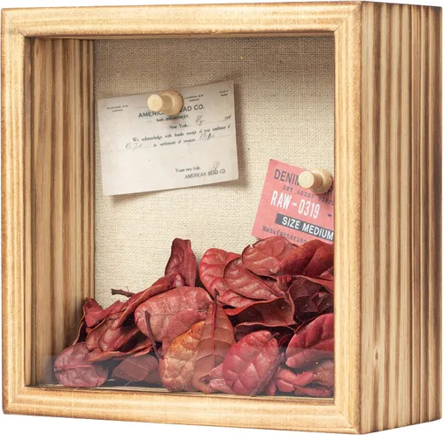 Miniatura 12 de Marco de Caja de Sombra 5x10 Caja de Exhibición de Caja de Sombra con Fondo de Lino para Premios, Objetos de Colección, Flores, Fotos, Recuerdos