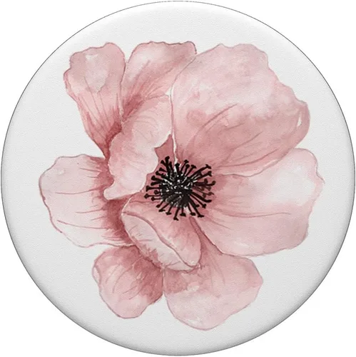 Miniatura 3 de Flor de peonía rosa – PopSockets agarre y soporte para teléfonos y tabletas